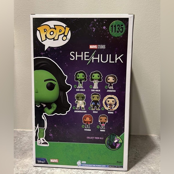 She Hulk Funko Pop, 10 inch, New #1135 - Picture 2 of 6